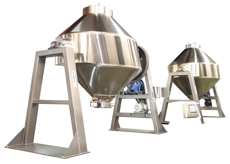 slant cone industrial blenders and mixers
